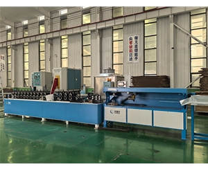 苏州高频焊门窗铝隔条成型设备